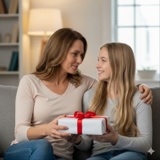 Mom to daughter