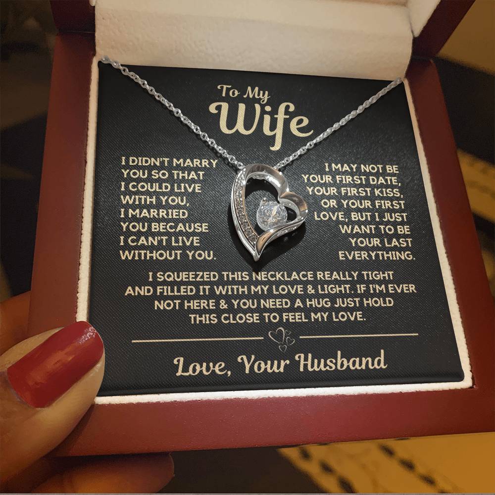 To My Wife - Heart Necklace