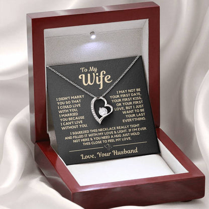 To My Wife - Heart Necklace