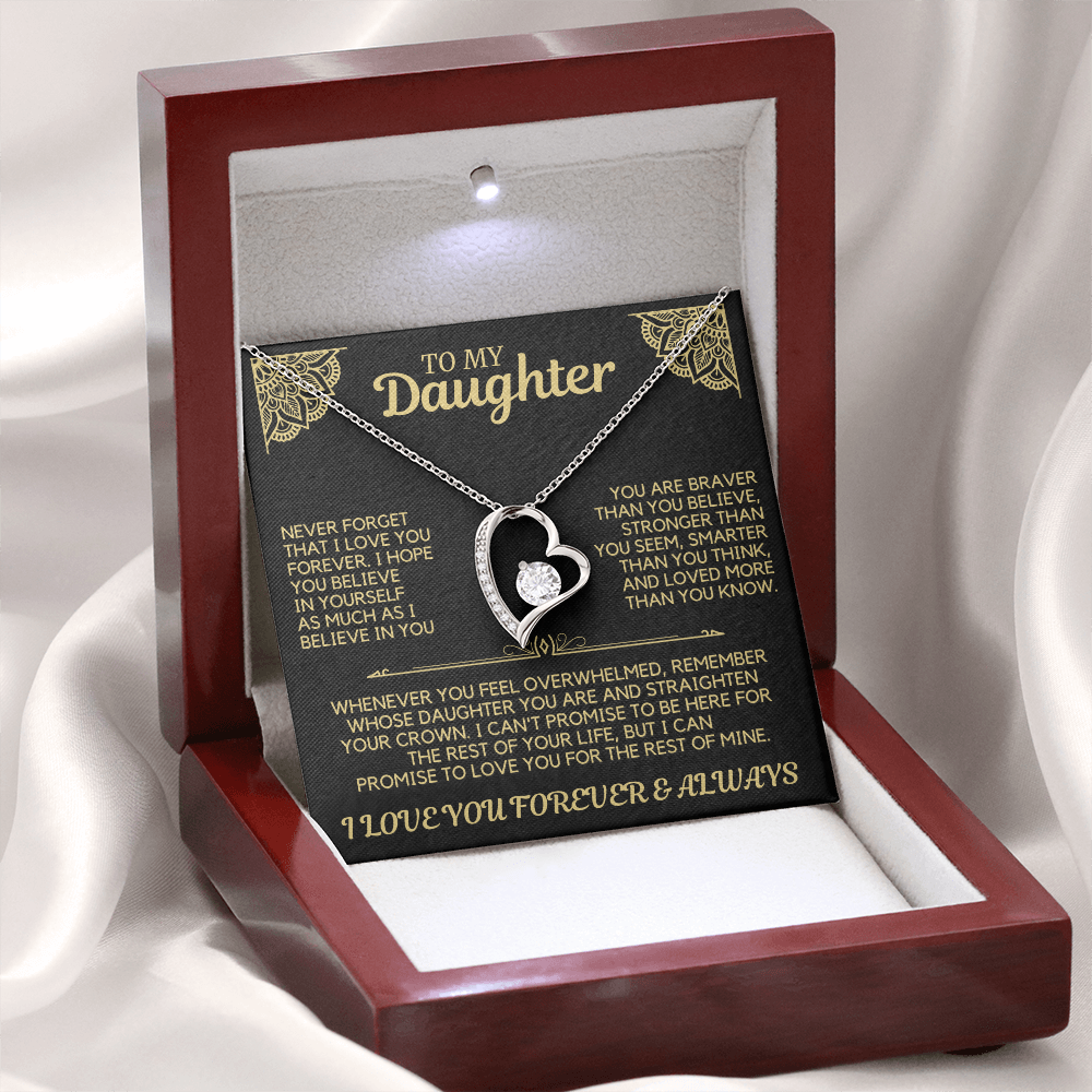 To My Daughter – A Promise of Forever Necklace