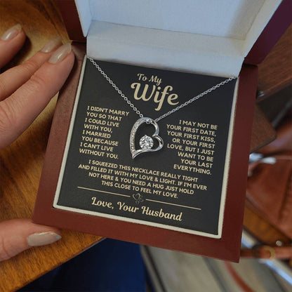 To My Wife - Heart Necklace