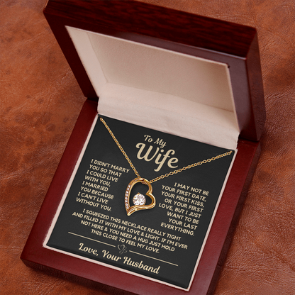 To My Wife - Heart Necklace