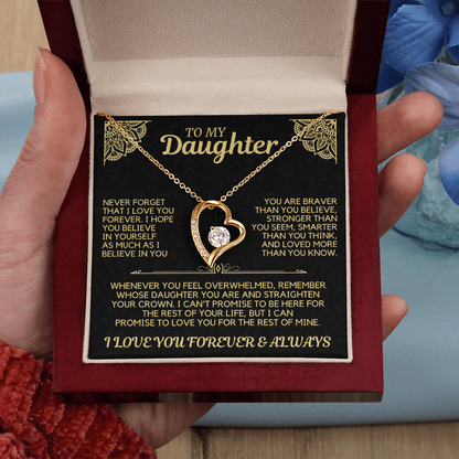 To My Daughter – A Promise of Forever Necklace