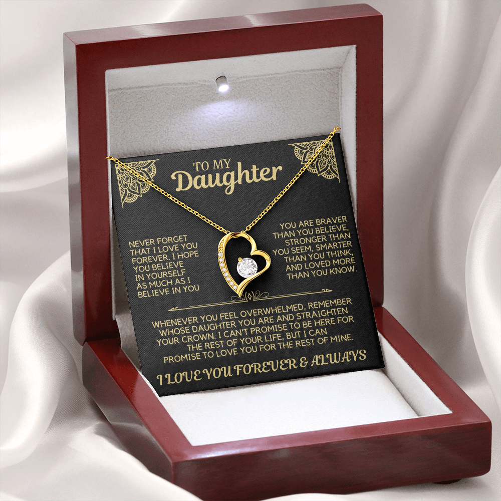 To My Daughter – A Promise of Forever Necklace