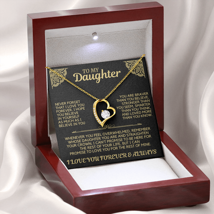 To My Daughter – A Promise of Forever Necklace