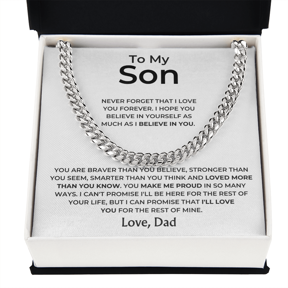 To My Son - Love Dad - Gift Set