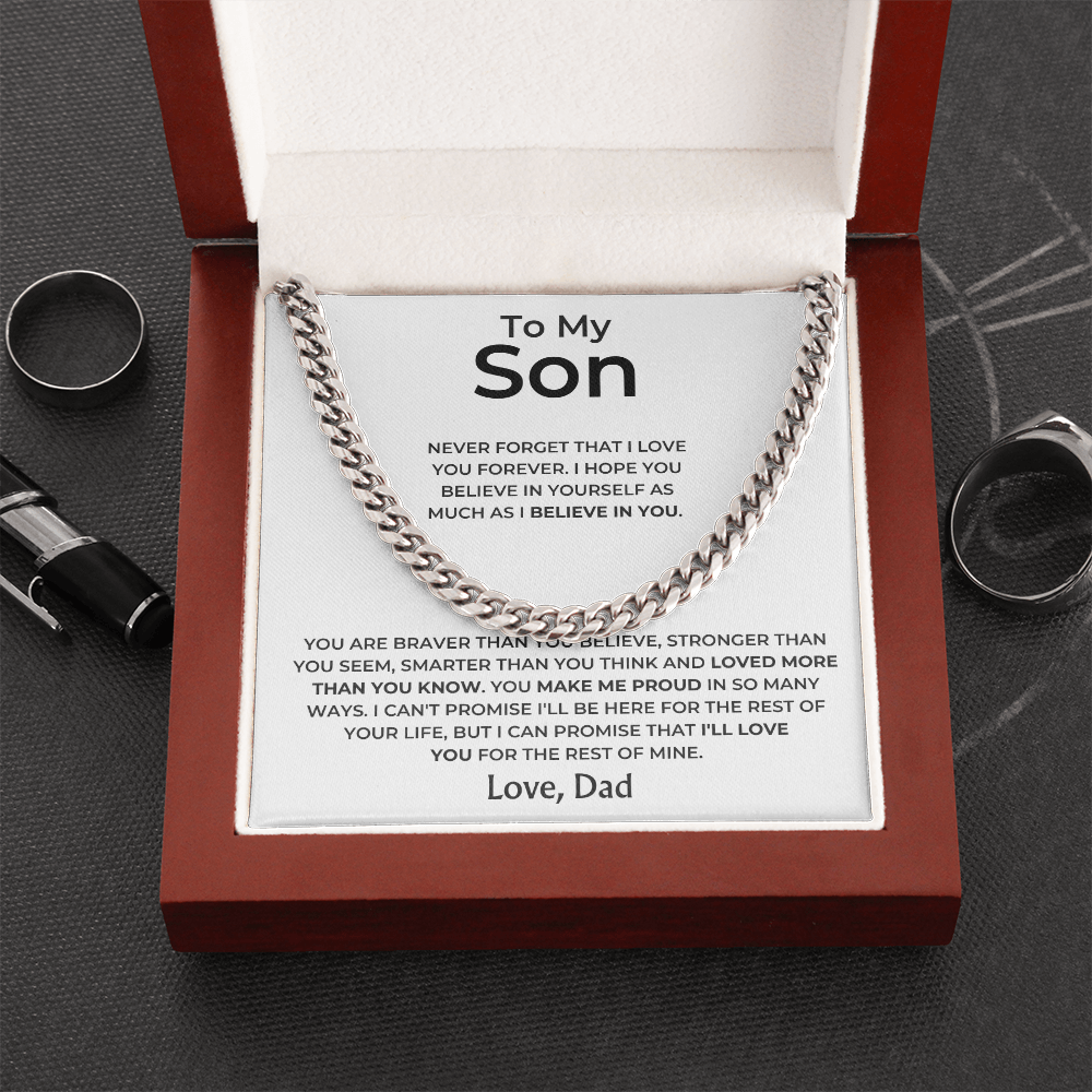 To My Son - Love Dad - Gift Set