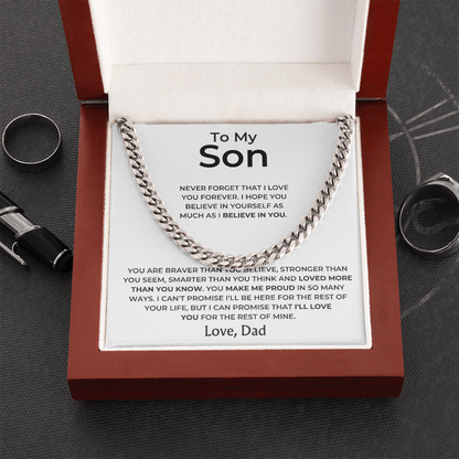 To My Son - Love Dad - Gift Set