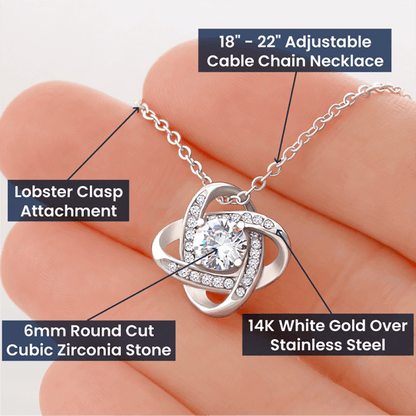 To My Daughter – Love You Forever Necklace