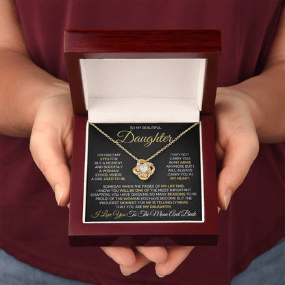 To My Daughter – Proud Beyond Words Necklace