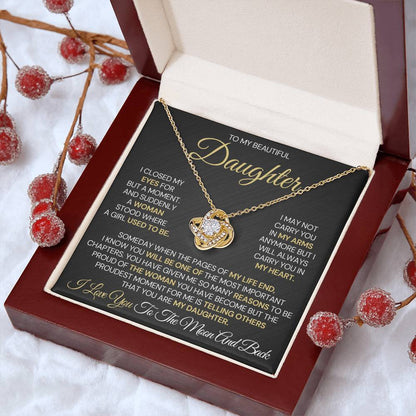 To My Daughter – Proud Beyond Words Necklace