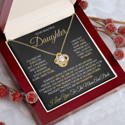 To My Daughter – Proud Beyond Words Necklace