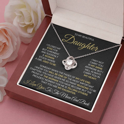 To My Daughter – Proud Beyond Words Necklace