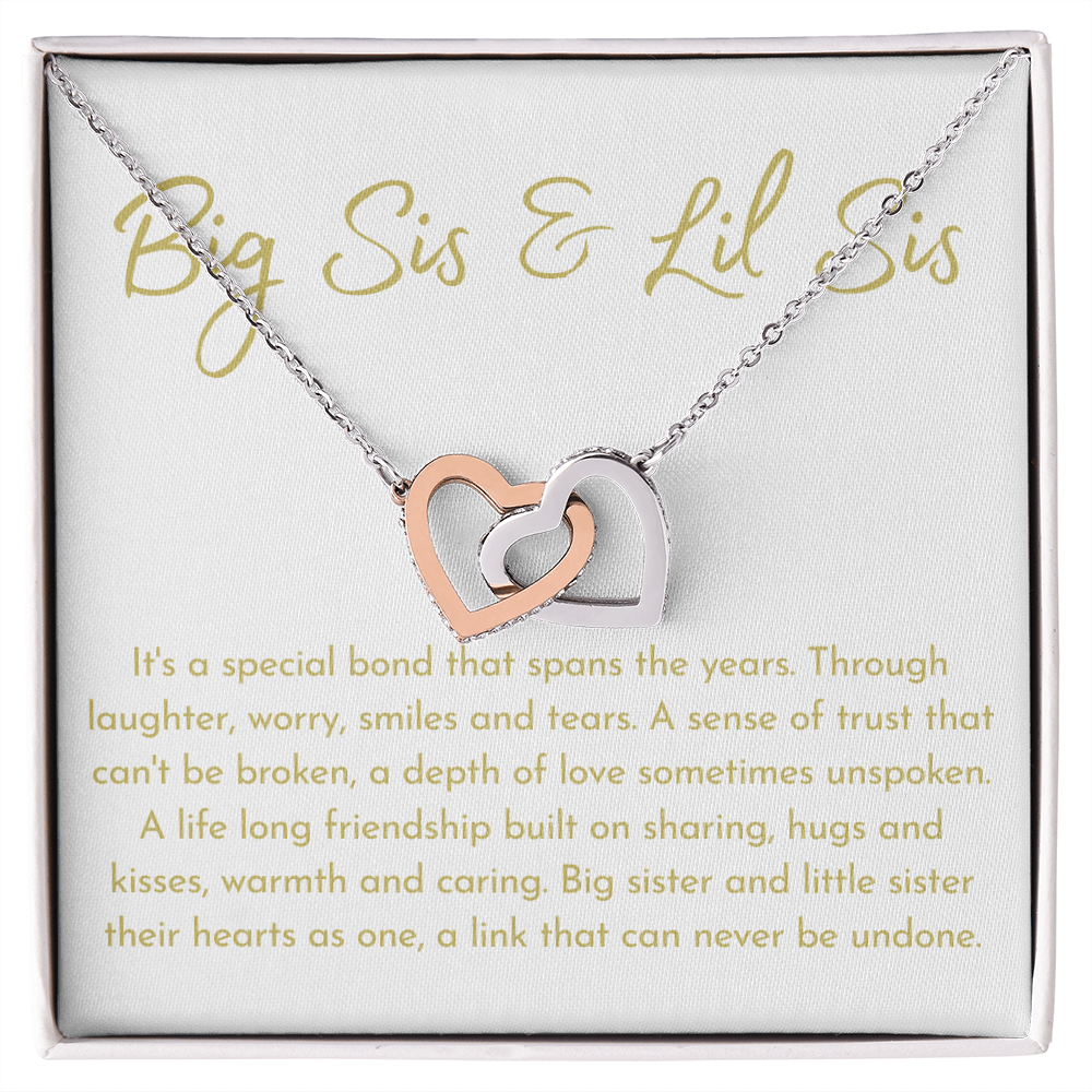 Big Sis & Lil Sis Bond Necklace