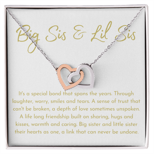 Big Sis & Lil Sis Bond Necklace