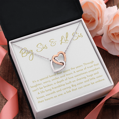 Big Sis & Lil Sis Bond Necklace