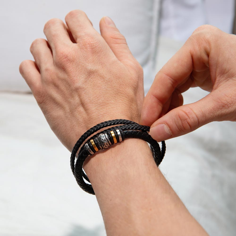 To My Son – Love You Forever Bracelet