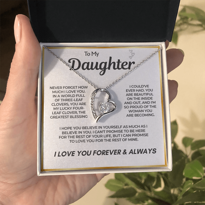 To My Daughter – Believe In Yourself Necklace
