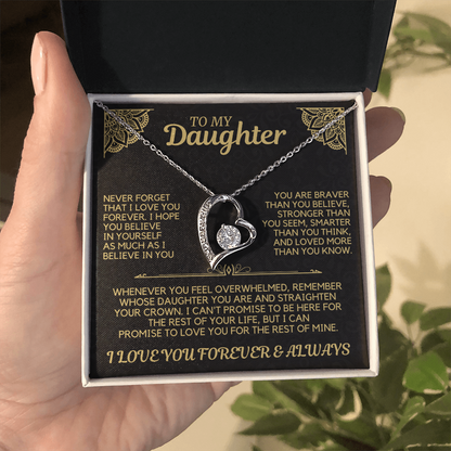 To My Daughter – A Promise of Forever Necklace