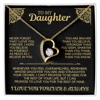 To My Daughter – A Promise of Forever Necklace