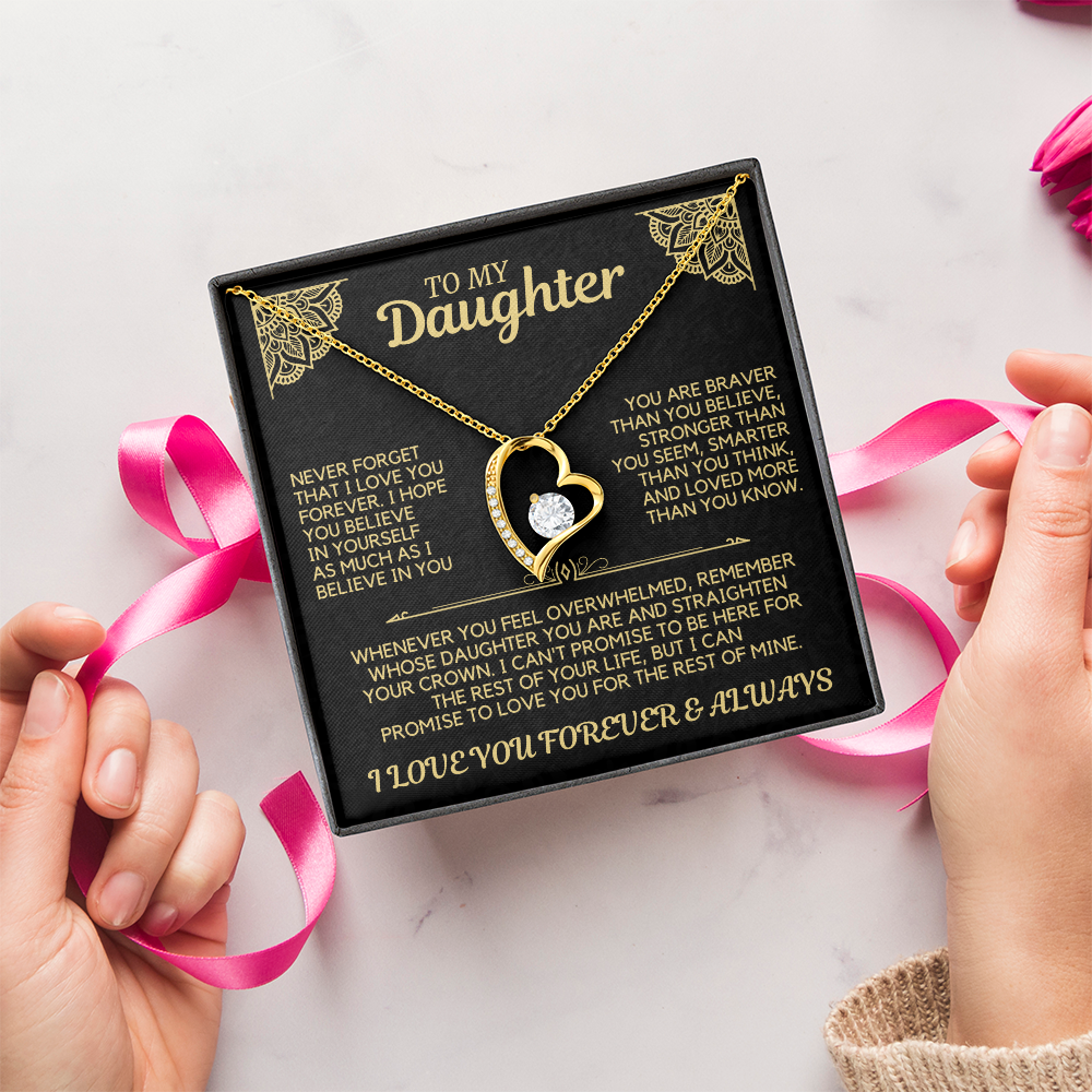 To My Daughter – A Promise of Forever Necklace
