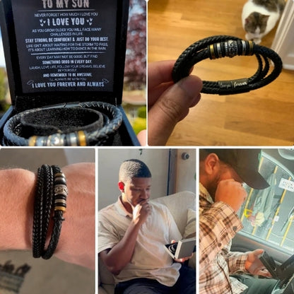 To My Son – Love You Forever Bracelet